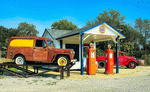 Vintage Gas Station Download Jigsaw Puzzle