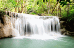 Waterfall, Thailand Download Jigsaw Puzzle