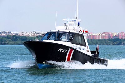 Police Boat Download Jigsaw Puzzle