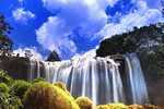 Elephant Waterfall, Vietnam Download Jigsaw Puzzle