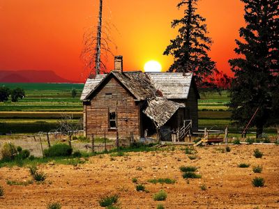 Sunset Ranch Download Jigsaw Puzzle