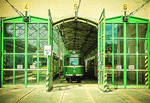 Tram Depot, Düsseldorf Download Jigsaw Puzzle