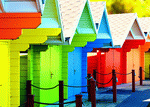 Beach Huts Download Jigsaw Puzzle