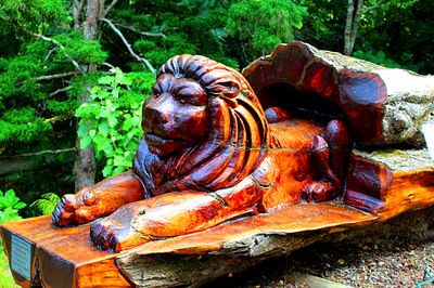 Lion Carving Download Jigsaw Puzzle