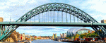 Tyne Bridge, England Download Jigsaw Puzzle