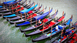 Gondolas, Venice Download Jigsaw Puzzle