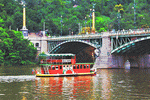 Paddle Steamer, Prague Download Jigsaw Puzzle