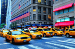 Manhattan Taxis Download Jigsaw Puzzle