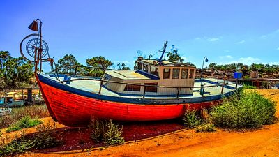 Boat, Cyprus Download Jigsaw Puzzle