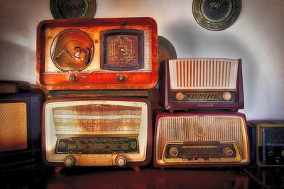 Old Radios Download Jigsaw Puzzle