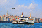 Ferry, Istanbul Download Jigsaw Puzzle