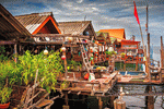 Houses, Thailand Download Jigsaw Puzzle