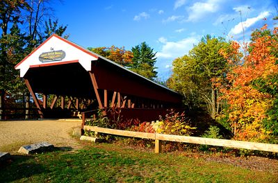 Covered Bridge, New Hampshire Download Jigsaw Puzzle