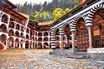 Monastery, Bulgaria Download Jigsaw Puzzle