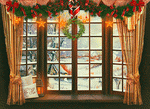 Christmas Window Download Jigsaw Puzzle