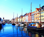 Boats, Copenhagen Download Jigsaw Puzzle