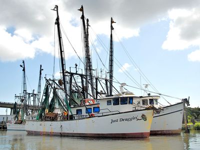 Fishing Boats, Georgia Download Jigsaw Puzzle