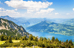 Alpine Mountain Lake Download Jigsaw Puzzle