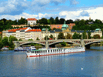 Boat, Prague Download Jigsaw Puzzle