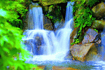 Waterfall, Japan Download Jigsaw Puzzle