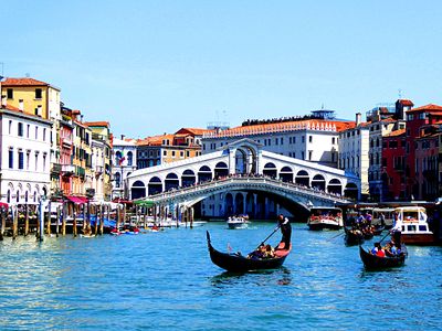 Gondolas, Venice Download Jigsaw Puzzle