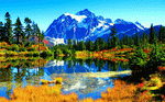 Mountain Lake Download Jigsaw Puzzle