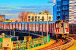 Subway Train, NYC Download Jigsaw Puzzle