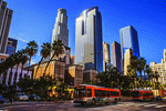 Bus, Los Angeles Download Jigsaw Puzzle