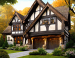Tudor-style House Download Jigsaw Puzzle