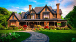 Stately Classic Home Download Jigsaw Puzzle
