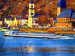 Rhine Tour Boat Download Jigsaw Puzzle