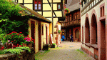 Street, Alsace Download Jigsaw Puzzle