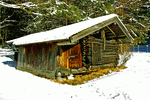 Hut, Bavarian Alps Download Jigsaw Puzzle