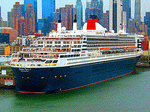 Queen Mary 2, NYC Download Jigsaw Puzzle