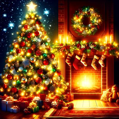 Christmas Tree Download Jigsaw Puzzle