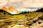 Mountain Cabin Download Jigsaw Puzzle