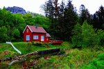 Mountain Cabin Download Jigsaw Puzzle