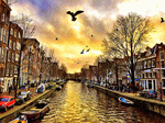 Canal Boats Download Jigsaw Puzzle