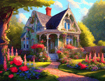 Victorian Cottage Download Jigsaw Puzzle