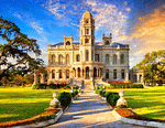 Southern Mansion Download Jigsaw Puzzle