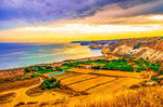 Coastal Valley Download Jigsaw Puzzle