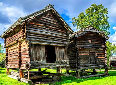 Huts, Sweden Download Jigsaw Puzzle