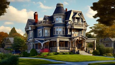 Victorian House Download Jigsaw Puzzle