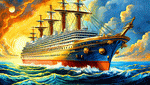 Ocean Liner, 1930's Download Jigsaw Puzzle