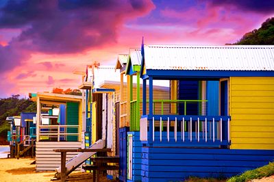 Beach Houses Download Jigsaw Puzzle