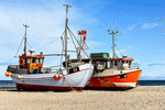 Fishing Boats, Denmark Download Jigsaw Puzzle