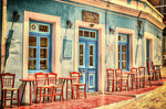 Café, Greece Download Jigsaw Puzzle