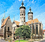 Naumburg Cathedral Download Jigsaw Puzzle