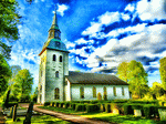 Church, Sweden Download Jigsaw Puzzle