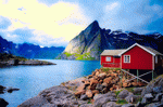 Cottage, Norway Download Jigsaw Puzzle